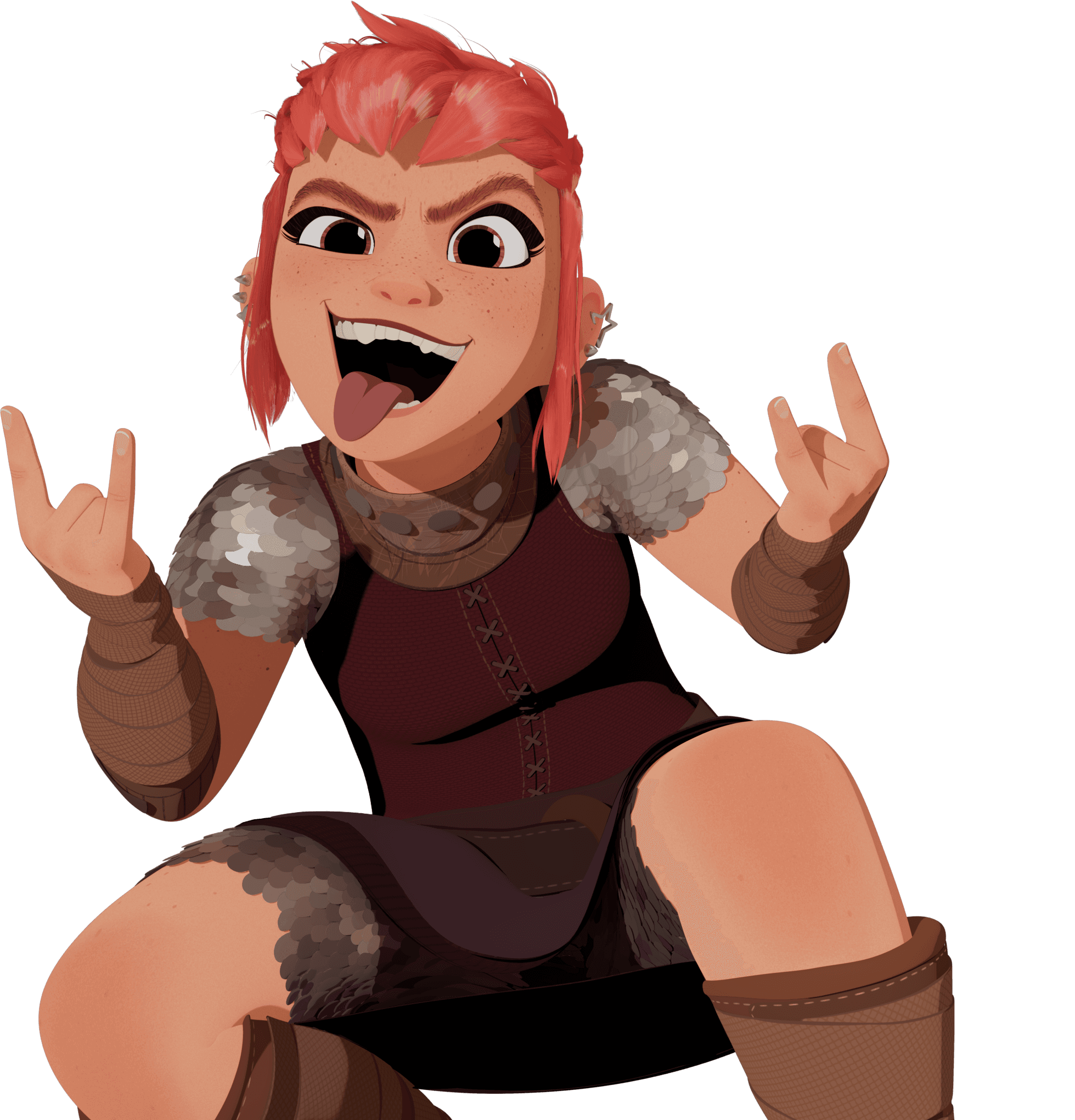 Animated character